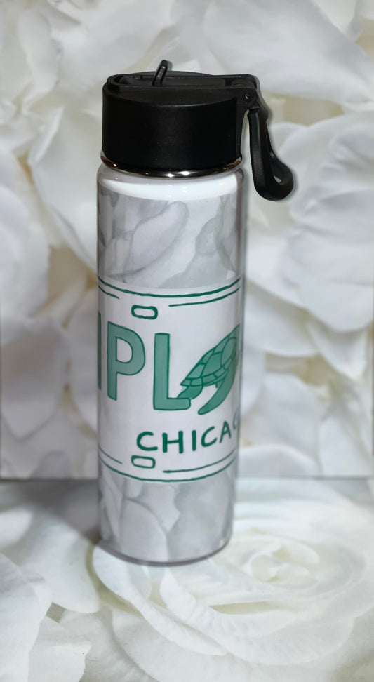 IPL License Plate Water Bottle Tumbler