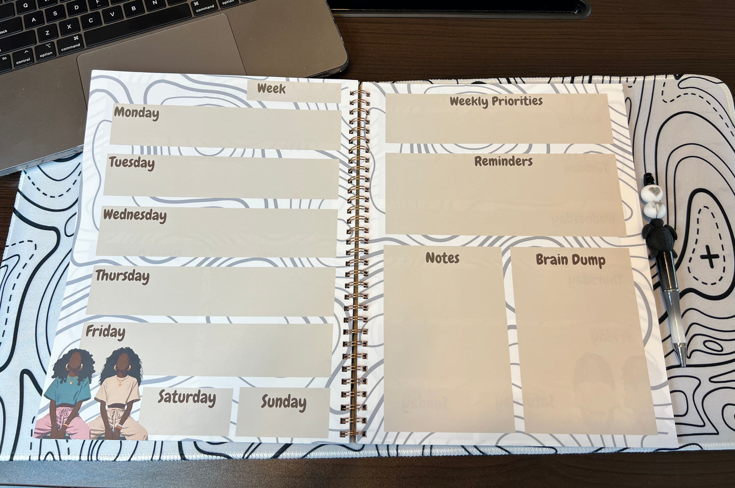 Weekly Planner Notebook